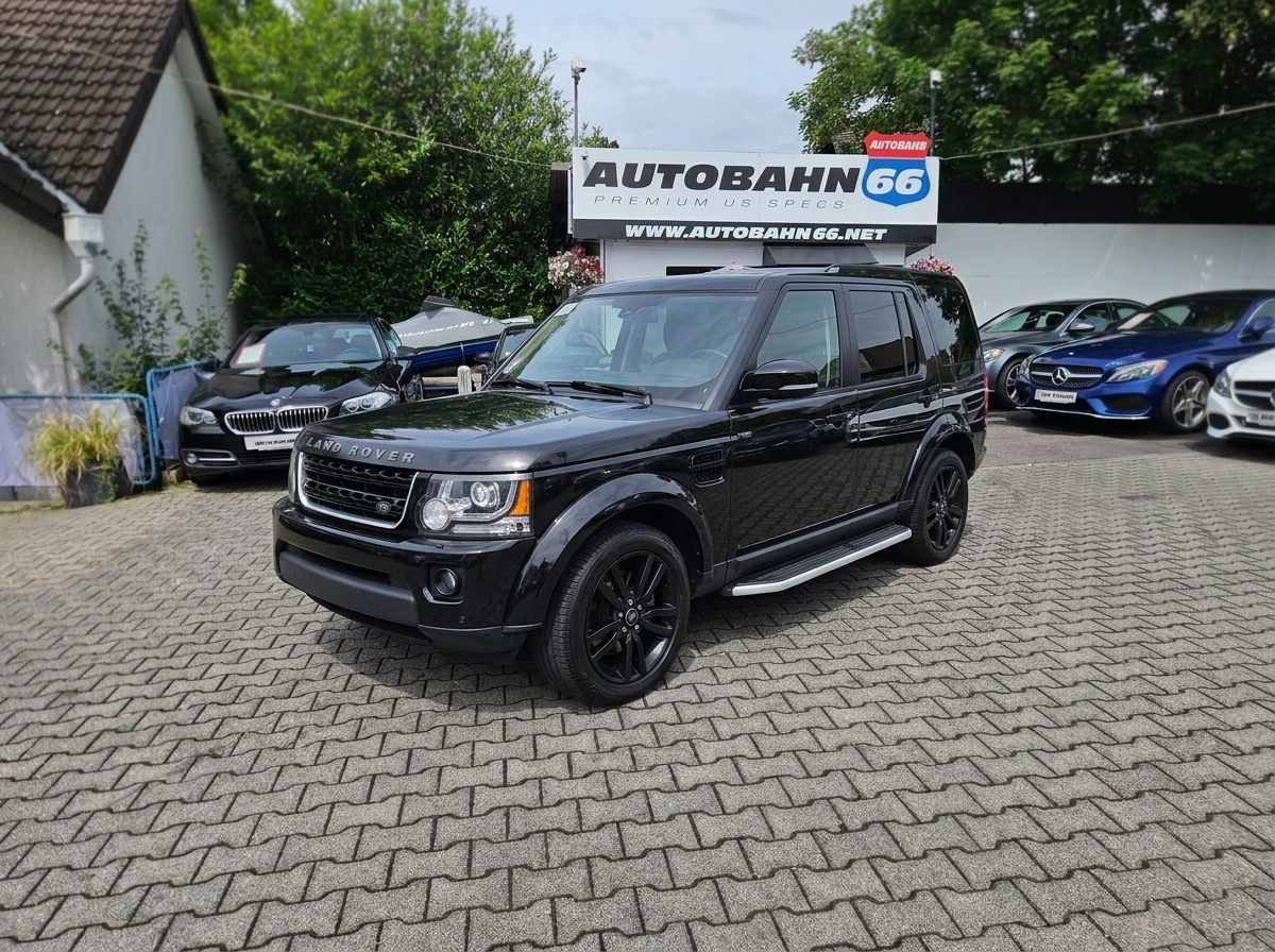 2016 Land Rover LR4 HSE Supercharged in front of Autobahn66
